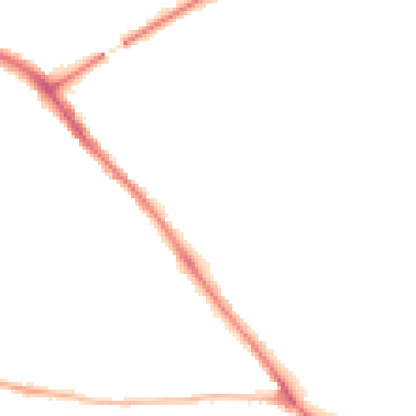 Night-time road noise heatmap for YO26 4QW