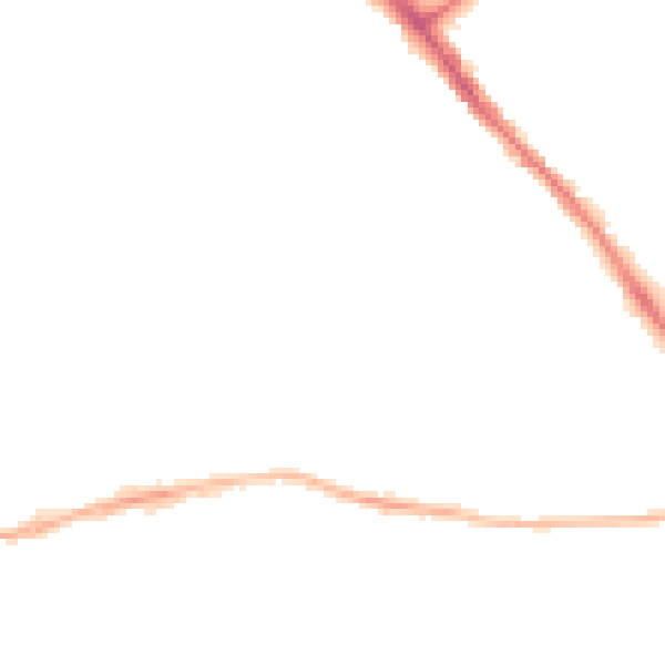 Night-time road noise heatmap for YO26 4RW