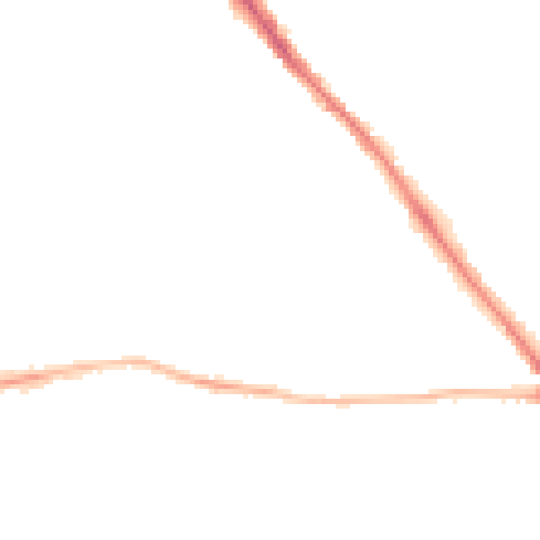 Night-time road noise heatmap for YO26 4ST