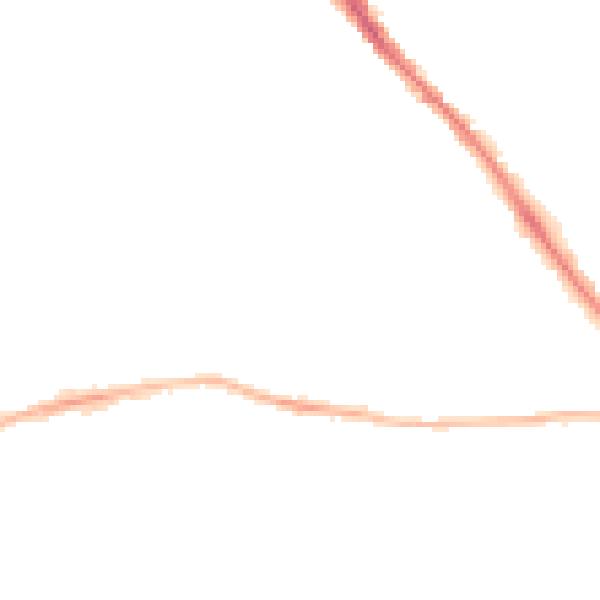 Night-time road noise heatmap for YO26 4TB