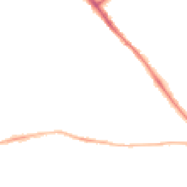 Night-time road noise heatmap for YO26 4TJ