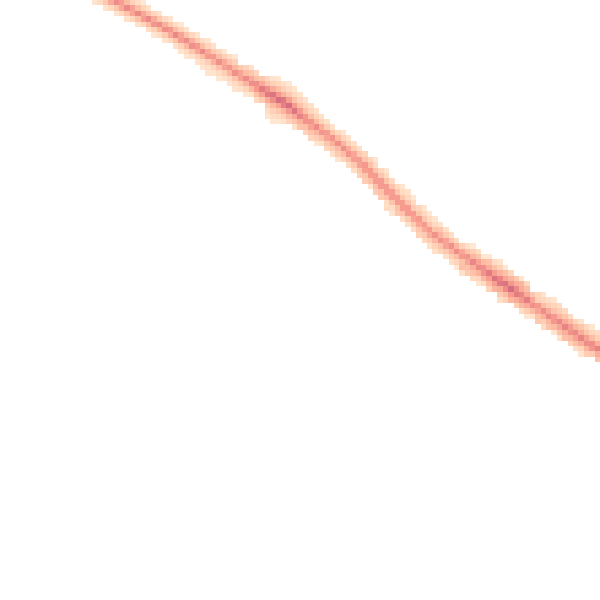 Night-time road noise heatmap for YO26 5BW