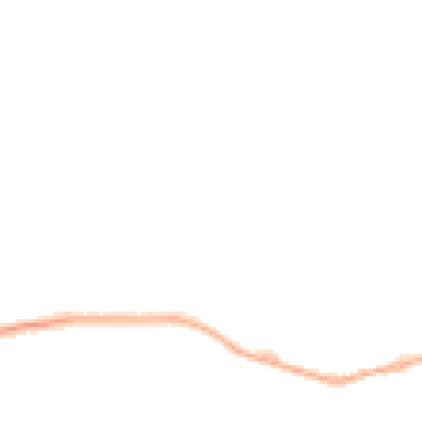 Night-time road noise heatmap for YO26 5PE