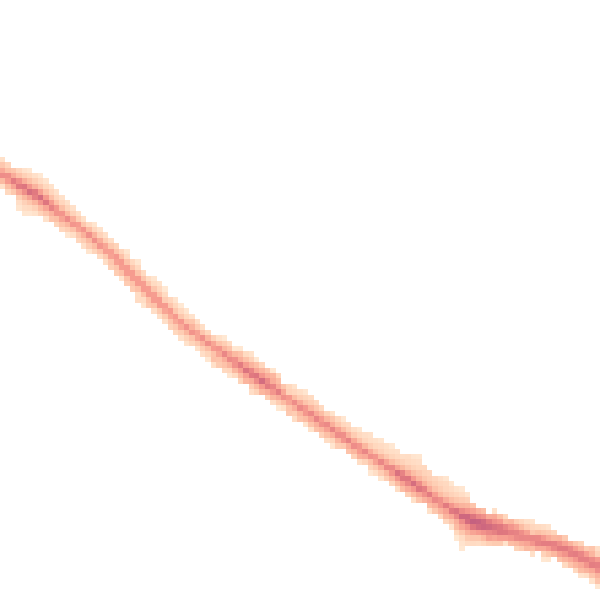 Night-time road noise heatmap for YO26 6BH