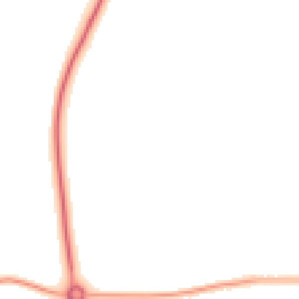Night-time road noise heatmap for YO26 6QH