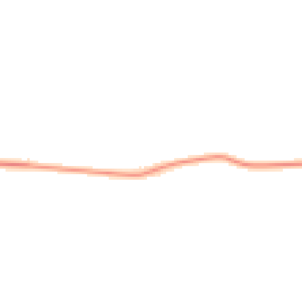 Night-time road noise heatmap for YO26 7NJ