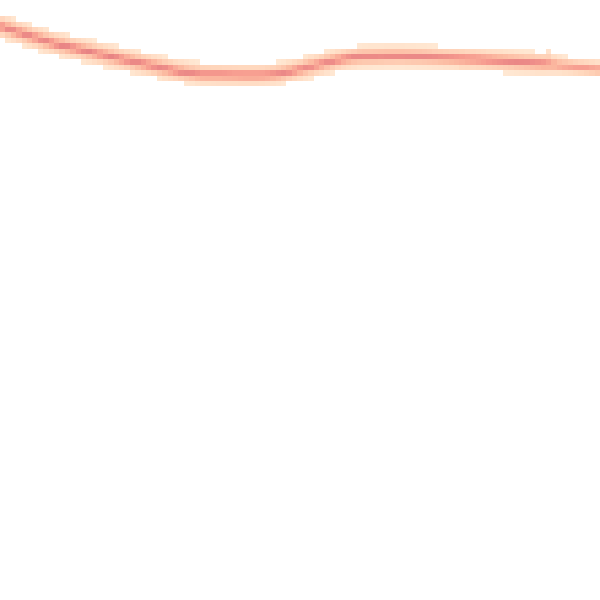 Night-time road noise heatmap for YO26 7NS