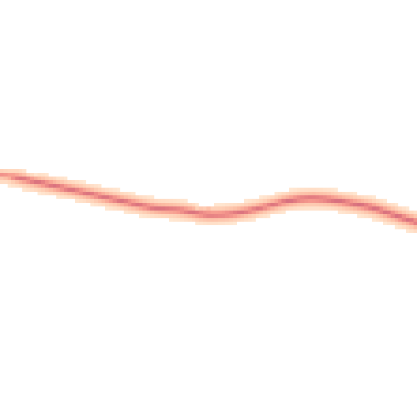 Daytime road noise heatmap for YO26 7PL