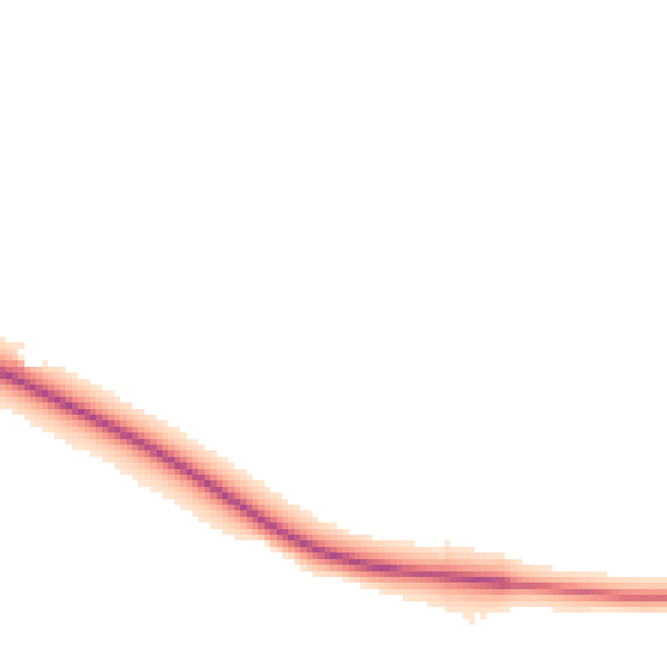 Night-time road noise heatmap for YO26 8BG