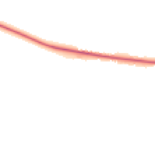 Night-time road noise heatmap for YO26 8DQ
