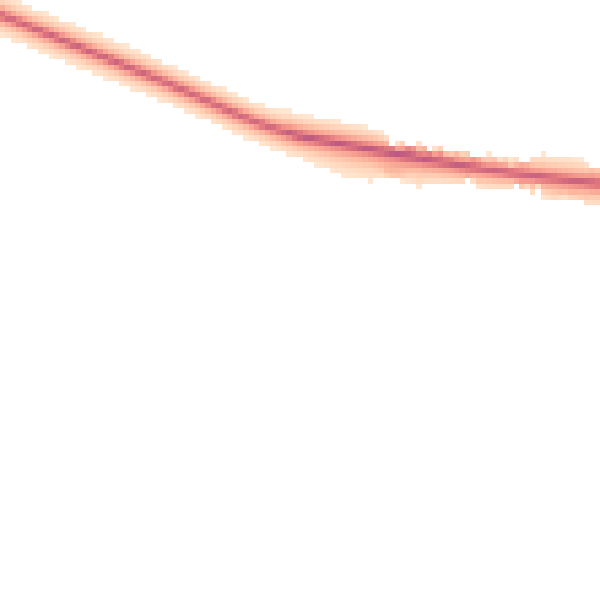 Night-time road noise heatmap for YO26 8FH