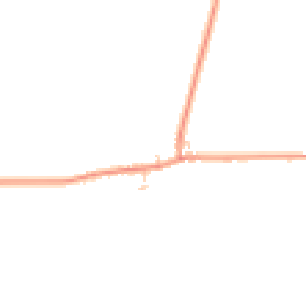 Daytime road noise heatmap for YO26 8LG