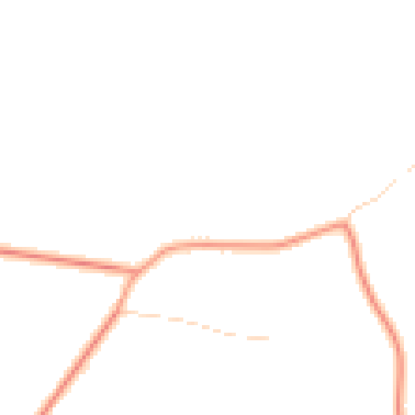 Daytime road noise heatmap for YO26 9SA