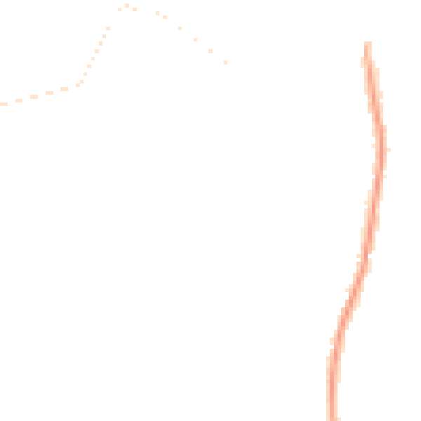 Night-time road noise heatmap for YO32 5RS