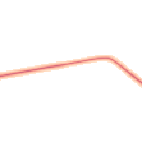 Daytime road noise heatmap for YO32 9ST