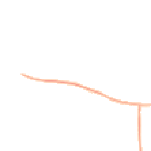 Night-time road noise heatmap for YO61 1AN