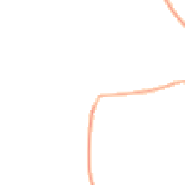 Night-time road noise heatmap for YO61 1DS