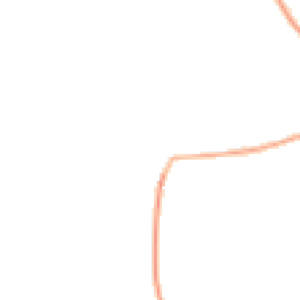 Night-time road noise heatmap for YO61 1DT