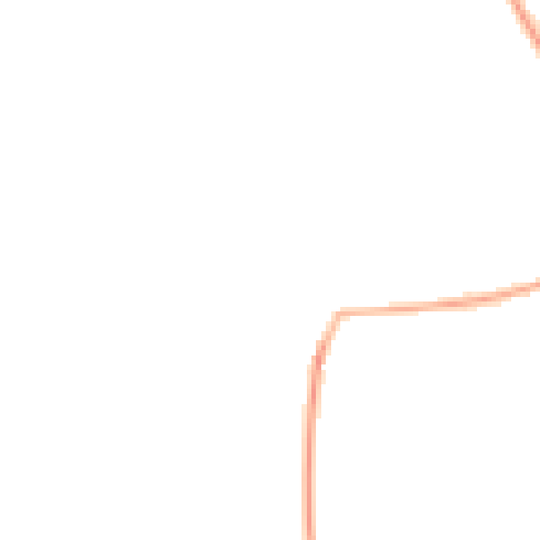 Night-time road noise heatmap for YO61 1DX