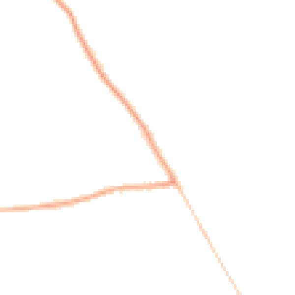 Night-time road noise heatmap for YO61 1EJ