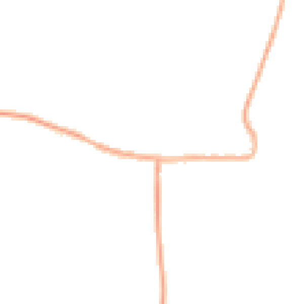 Night-time road noise heatmap for YO61 1LD