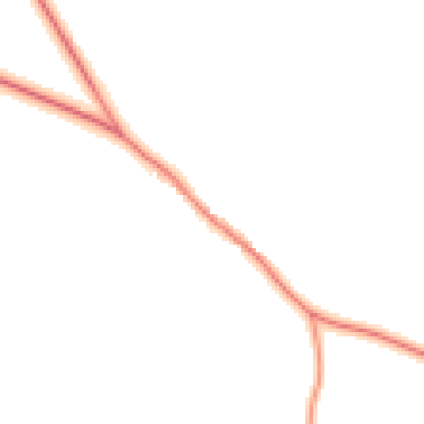 Daytime road noise heatmap for YO61 1SF
