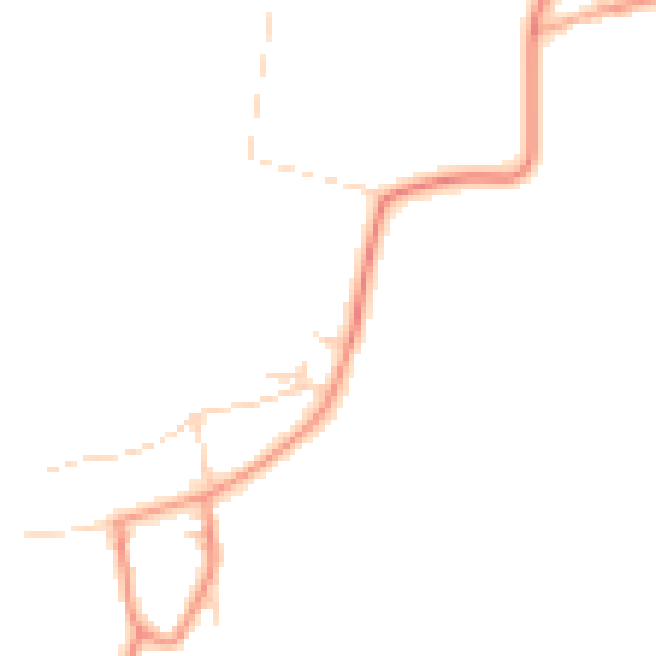 Daytime road noise heatmap for YO61 1TF