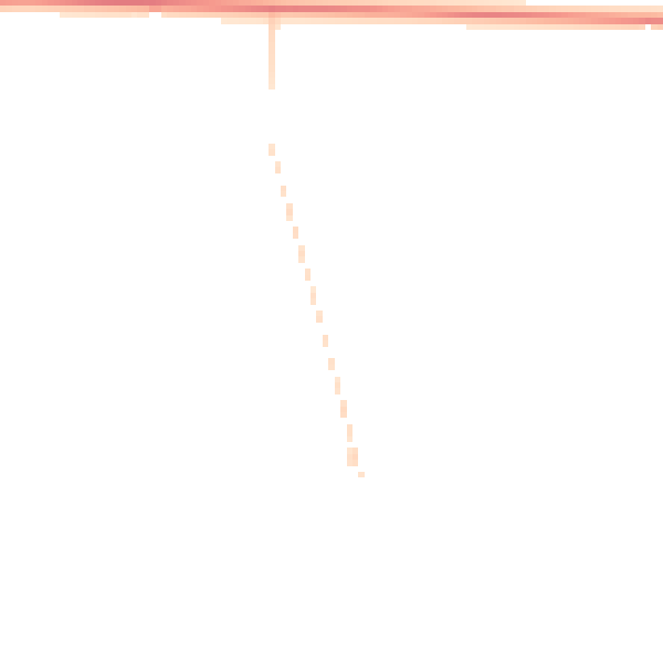Daytime road noise heatmap for YO61 2RB