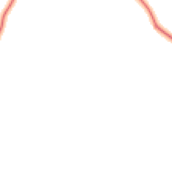 Daytime road noise heatmap for YO61 2RJ