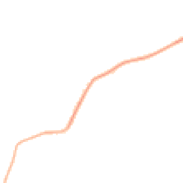 Night-time road noise heatmap for YO61 4RD