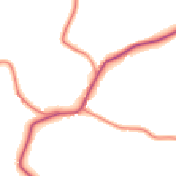 Daytime road noise heatmap for YO61 4RG