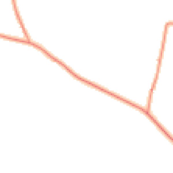 Daytime road noise heatmap for YO61 4RN
