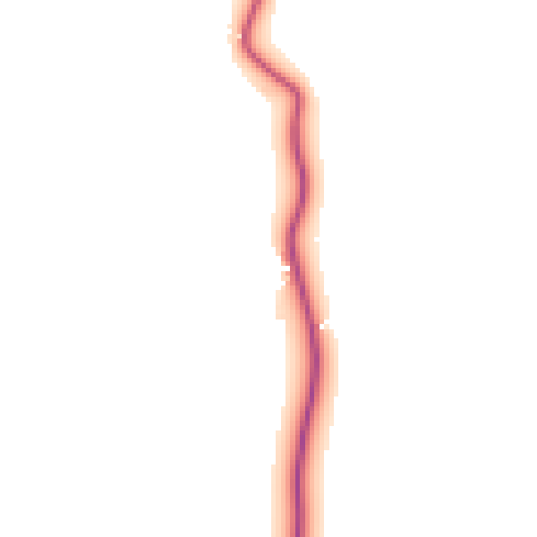 Daytime road noise heatmap for YO61 4RT